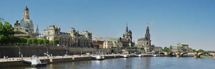 Dresden, Ausschnitt aus dem Einsatzgebiet